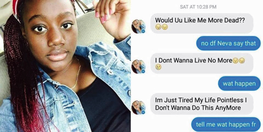 Why are Black girls committing suicide?