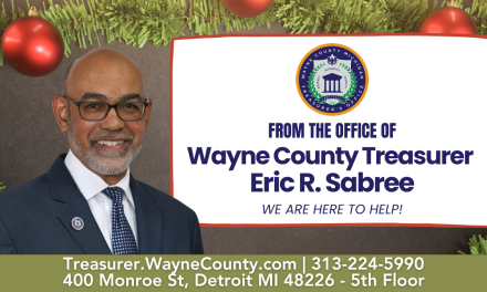 Wayne County Treasurer Eric Sabree December 2024 Newsletter
